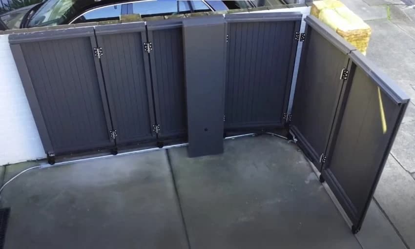 Automatic Corner Sliding Gates