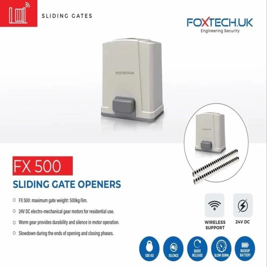 Automatic Sliding Gate Motor FX 500, 4km