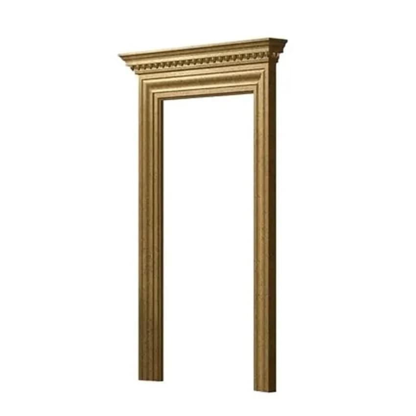 Brown WPC Door Frame