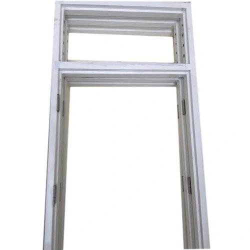 Rectangular White GI Door Frame, For Home,Office . Apartments, Grade Of Material: 16