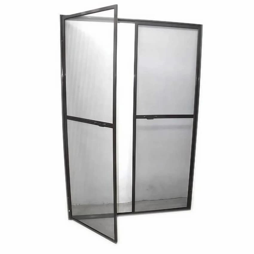 Fixed Aluminium With Black Coating Mosquito Mesh, for commercial