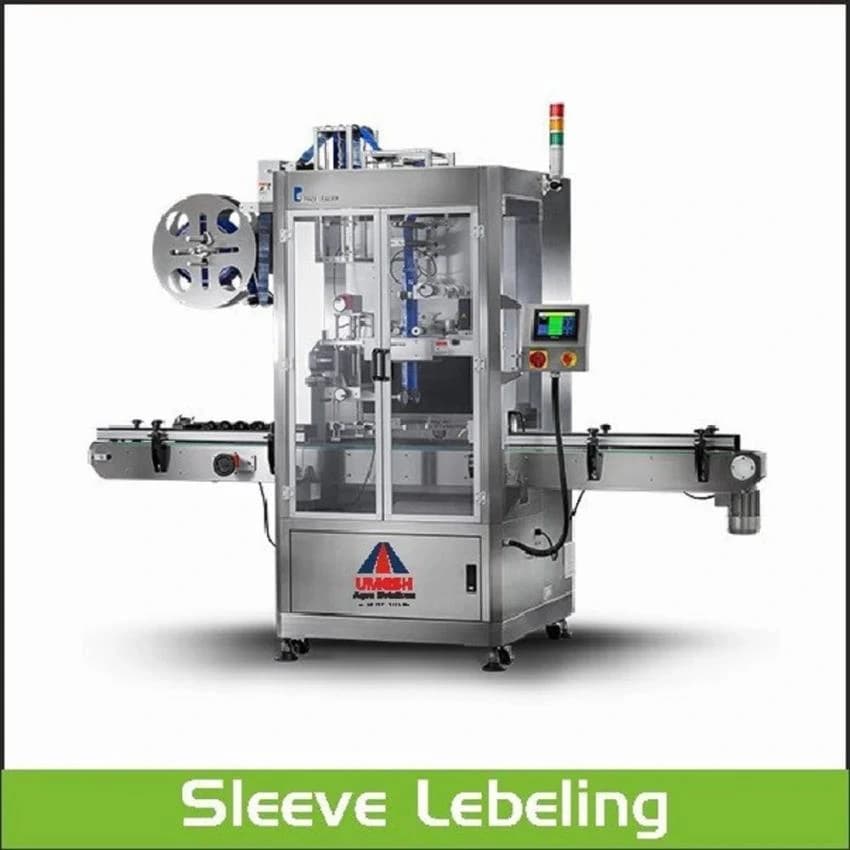 Round Shrink Sleeve Label Machine, For Labeling, Model Name/Number: Umesh