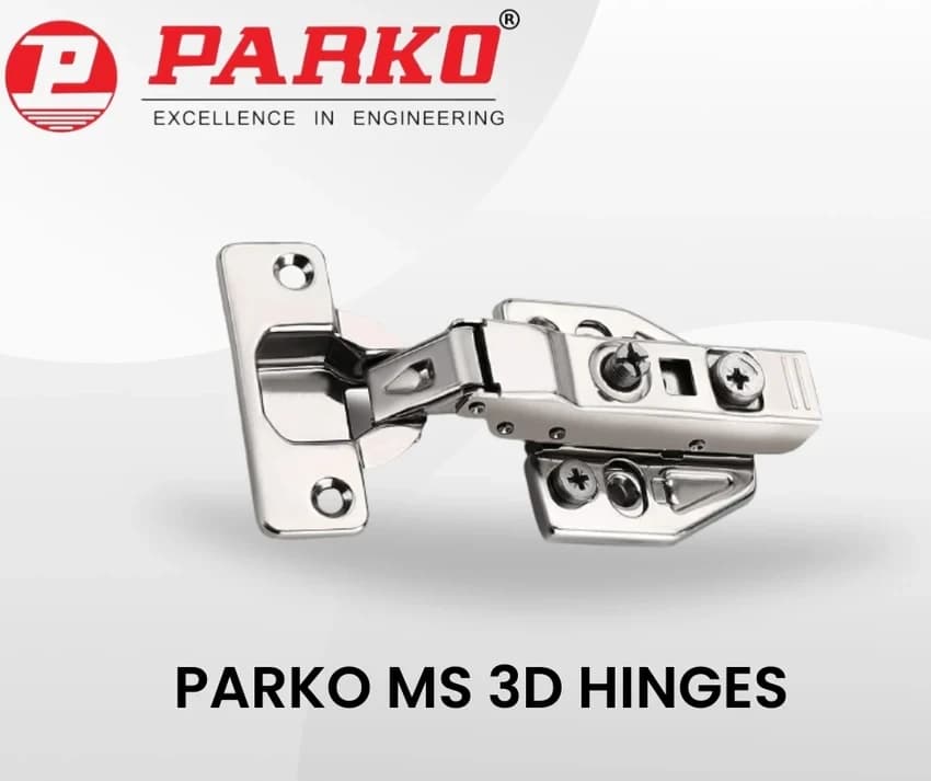 Hydraulic Parko Ms 3D Auto Hinges, Size: 3 Inch