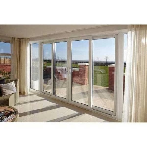 White Aluminium Sliding Door