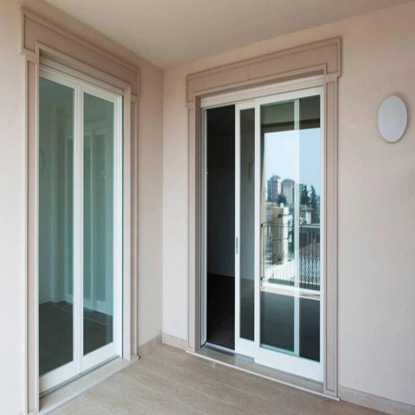 Pristine White Upvc Sliding Doors, For Home