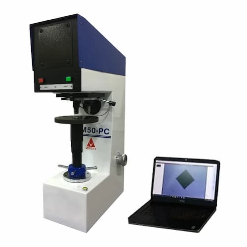 Computerised Vickers Hardness Tester