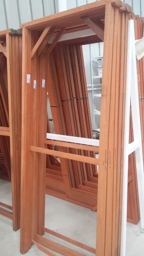 Brown Solid Wood Door Frames