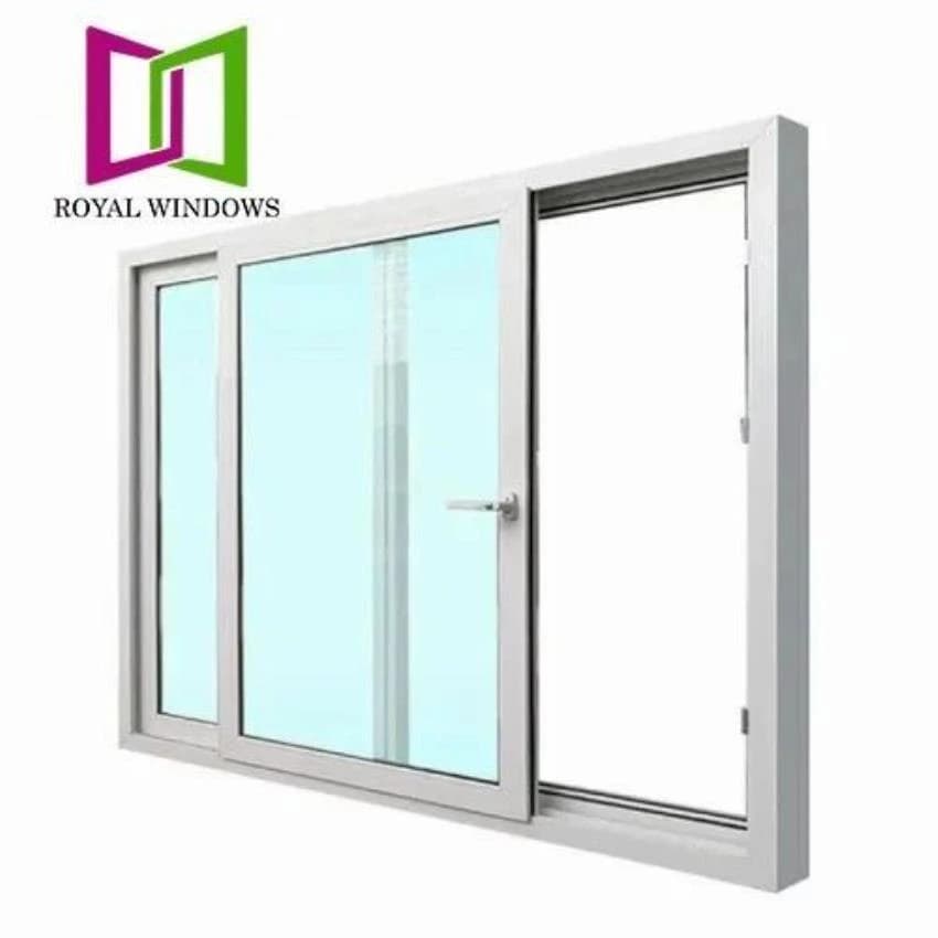 Lesso 3-8 mm UPVC Two Track Sliding Window