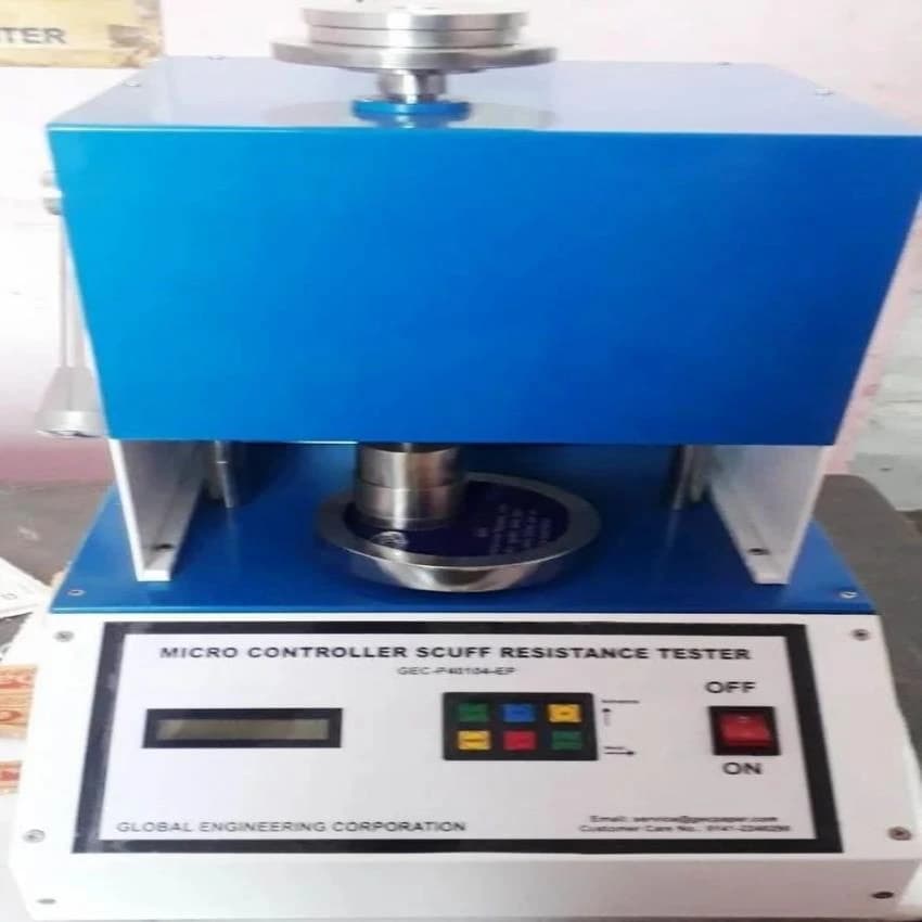 Digital Rub Proofness (Scubb) Tester, Packaging Type: Wooden Box, Model Name/Number: GEC-P40405