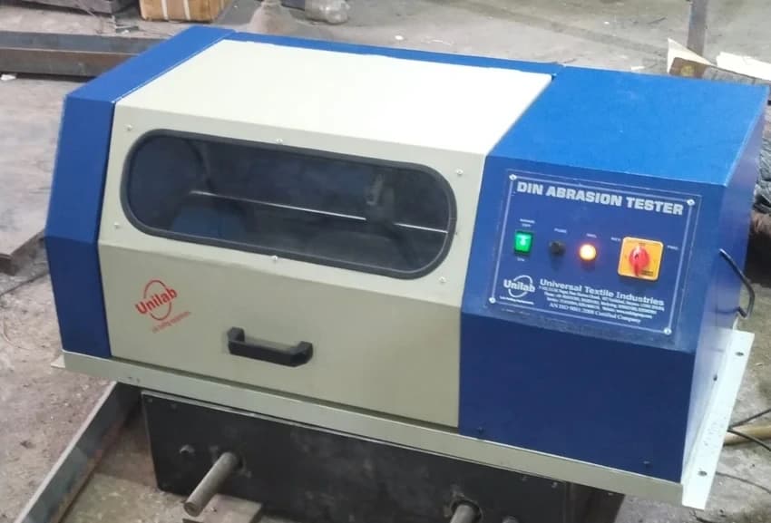 Mild Steel 40 Cpm 3 HP Din Abrasion Rubber Testing