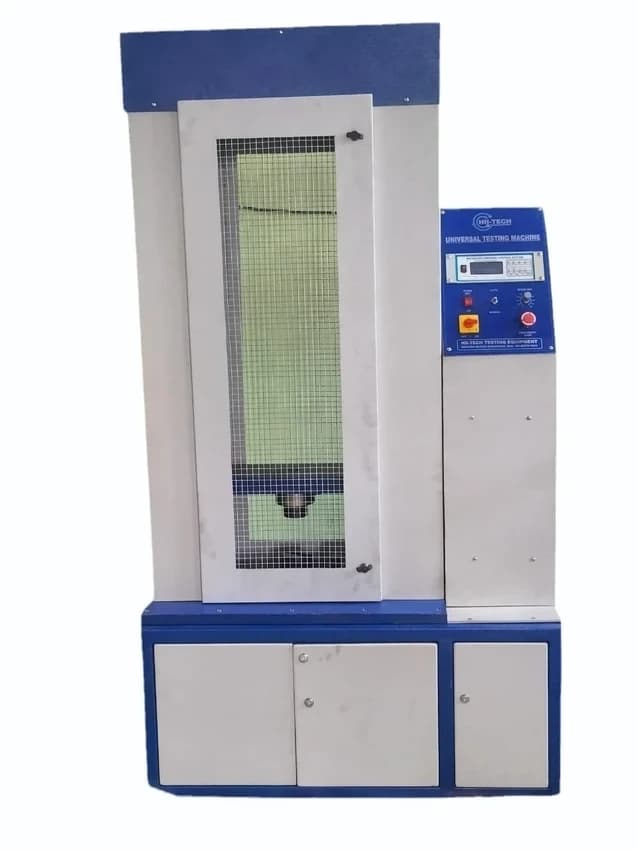 Digital Mild Steel Electromechanical Testing Machine, Capacity: 10 kN