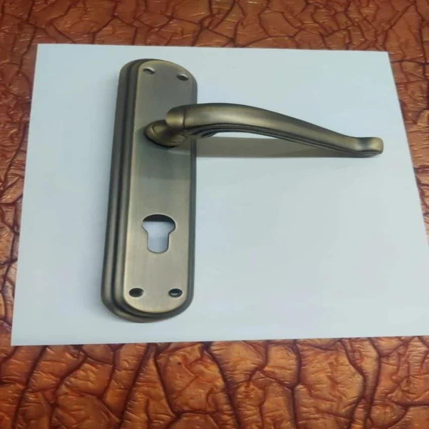 Golden Brass Mortise Handle, Length: 10 inch, Exterior Door