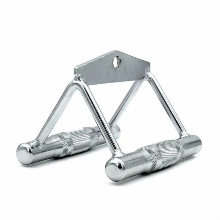 Stainless Steel V SS Gym Rowing Handle, Size: 7inch