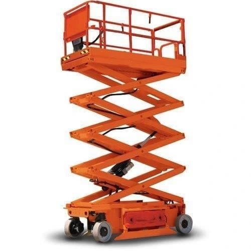Hydraulic Battery Operated Scissor Lift, Rated Loading Capacity: 300 - 60Kg