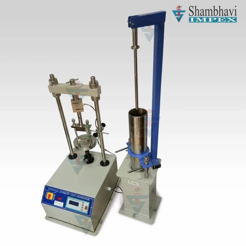 Superior Finish Mild Steel Digital Marshall Stability Test Apparatus - (SICBMSA-02), For Bitumen Testing