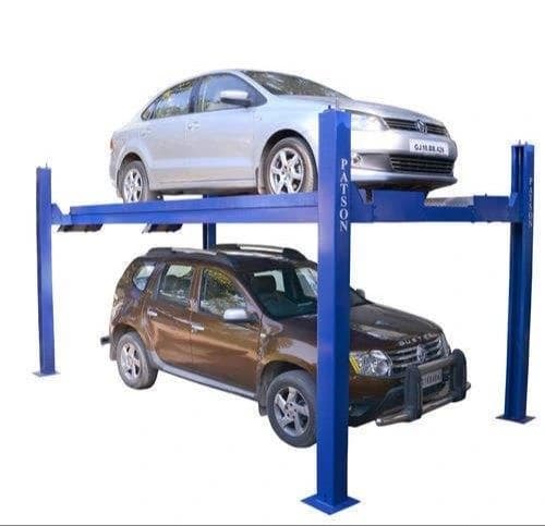 Mild Steel Hutch Car Parking Elevator, 4 Tone