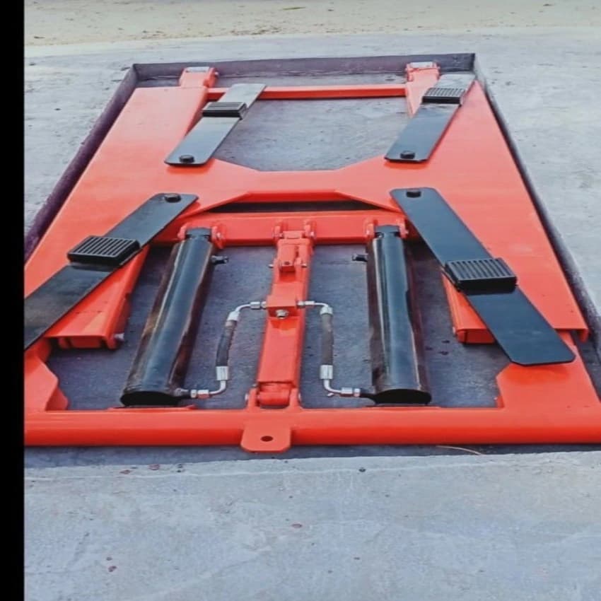 Scissor Car Washing Lift, 2-4 tons