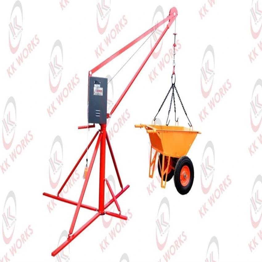 80 feet Material Handling Lift, Reduction Gear Wheels, Capacity: 200 kg