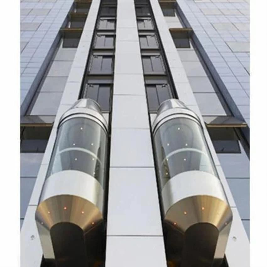 Automatic Glass Capsule Elevator, For Hotel, Capacity: 6 Persons