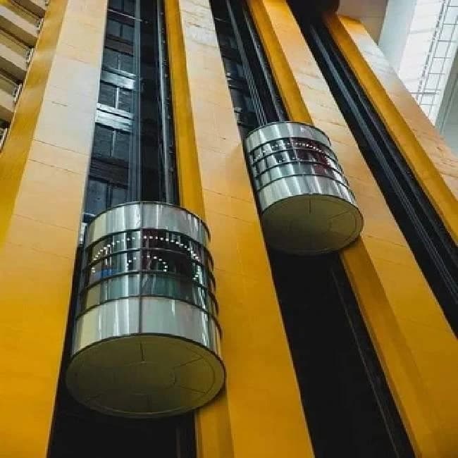 Stainless Steel Glass Capsule Elevator