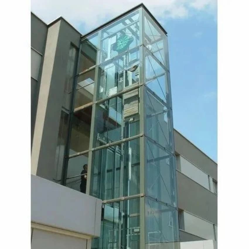 005 Glass Capsule Elevator, Capacity: 6-8 persons, Maximum Speed: 1 Meter Per Second