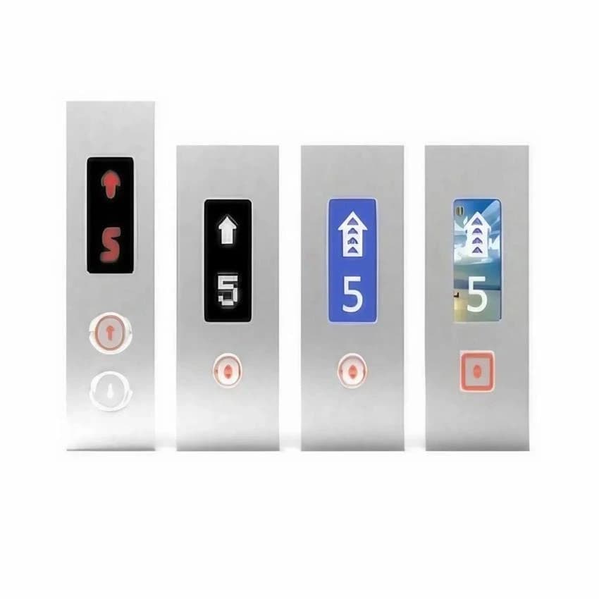 Digital Black Whote Landing Operating Elevator Panel, Provided