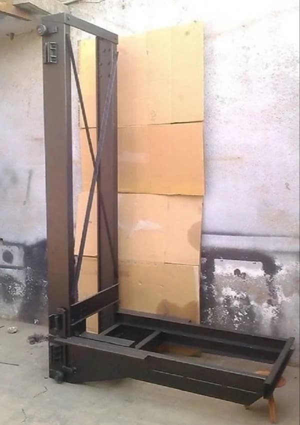 Metal Finish 6 Mild Steel Elevator Car Frame, For Commercial Elevators