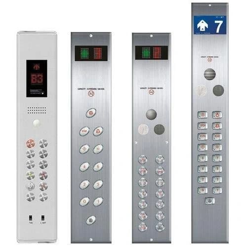Steel LED Elevator Operating Panel for Office Building