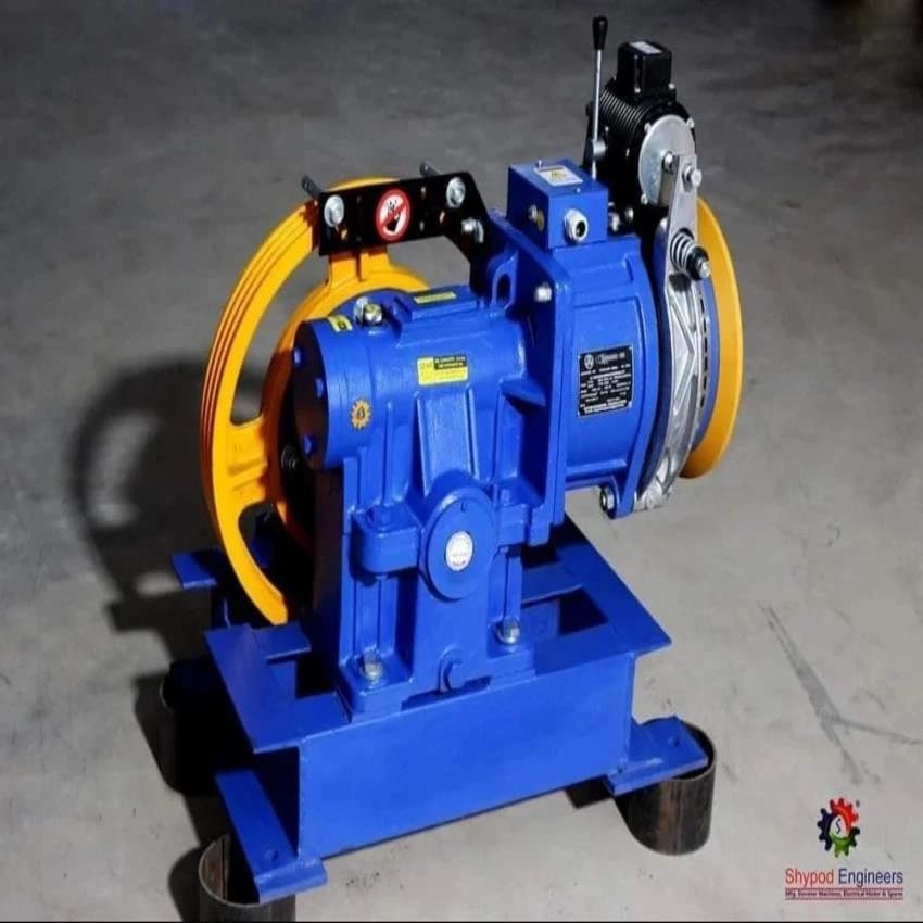 Mild Steel Elevator Traction Machine