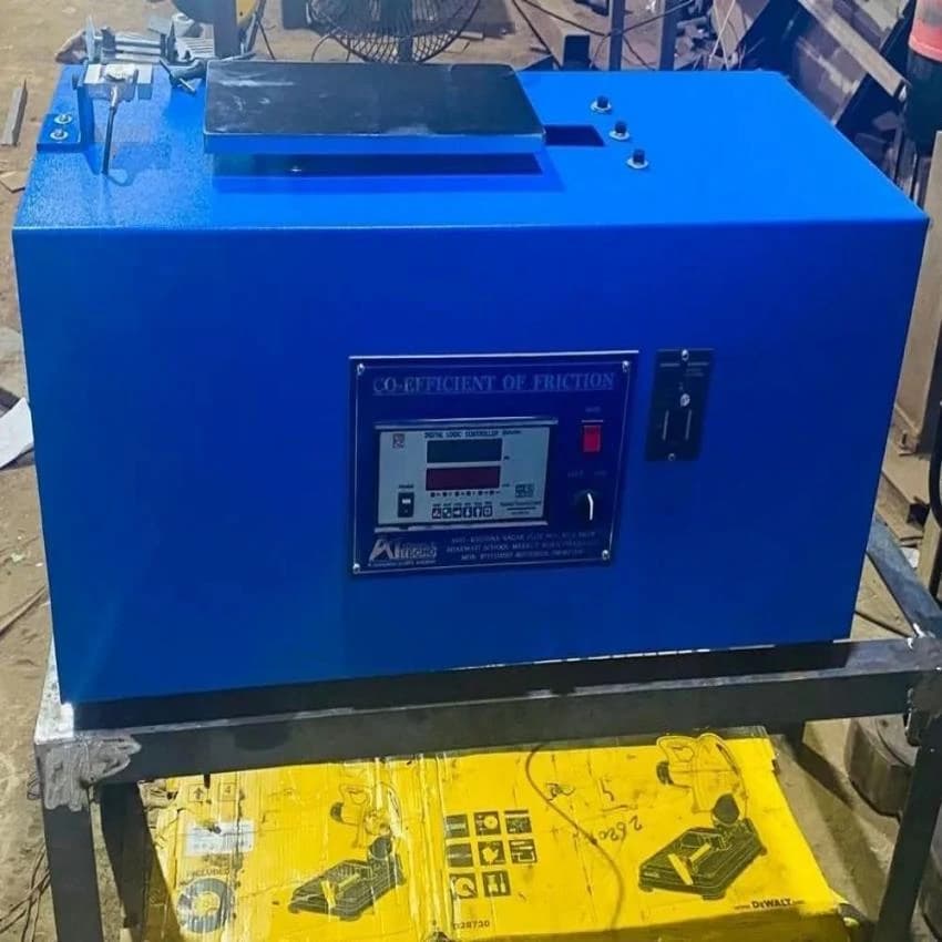 MS Powder Coated Coefficient Of Friction Cof Tester, For Plastic Polymber, 220Volt