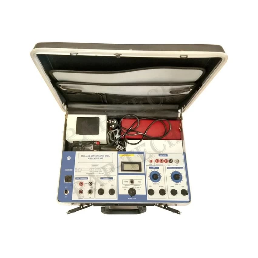 White Digital Water And Soil Analysis Kit, Automation Grade: Manual