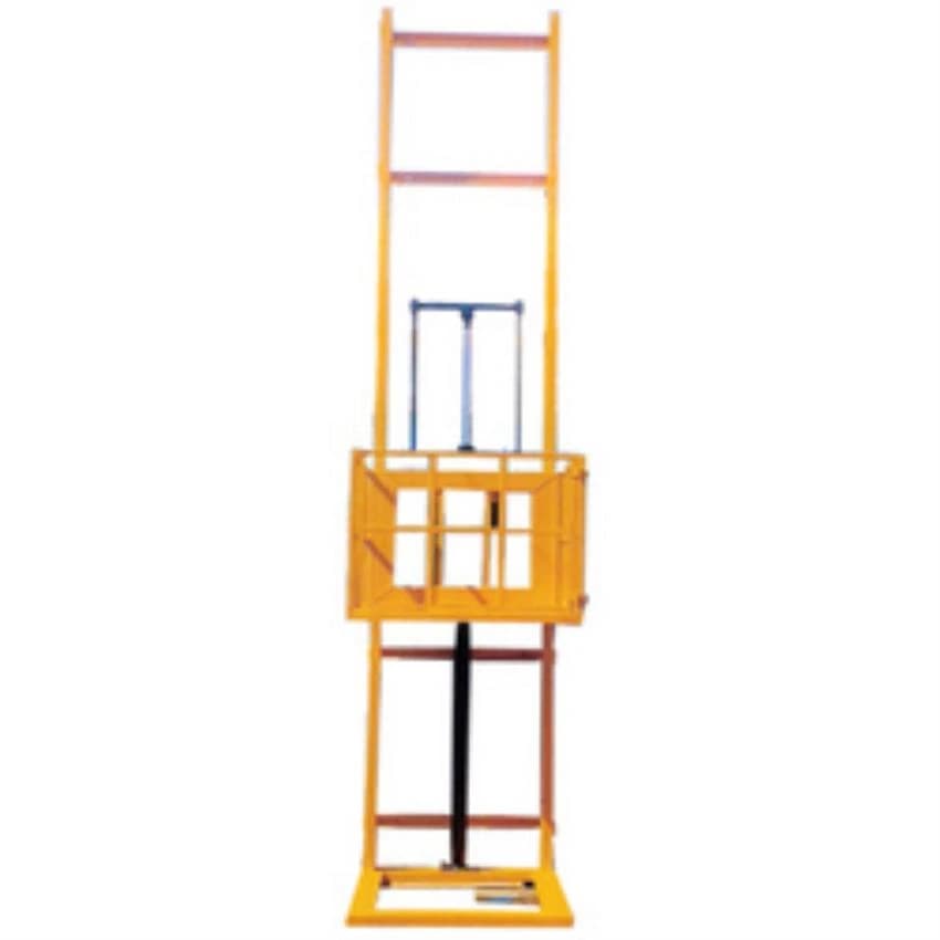 MARSHAL Mild Steel Industrial Elevators, for Factories, Capacity: 1-2 Ton
