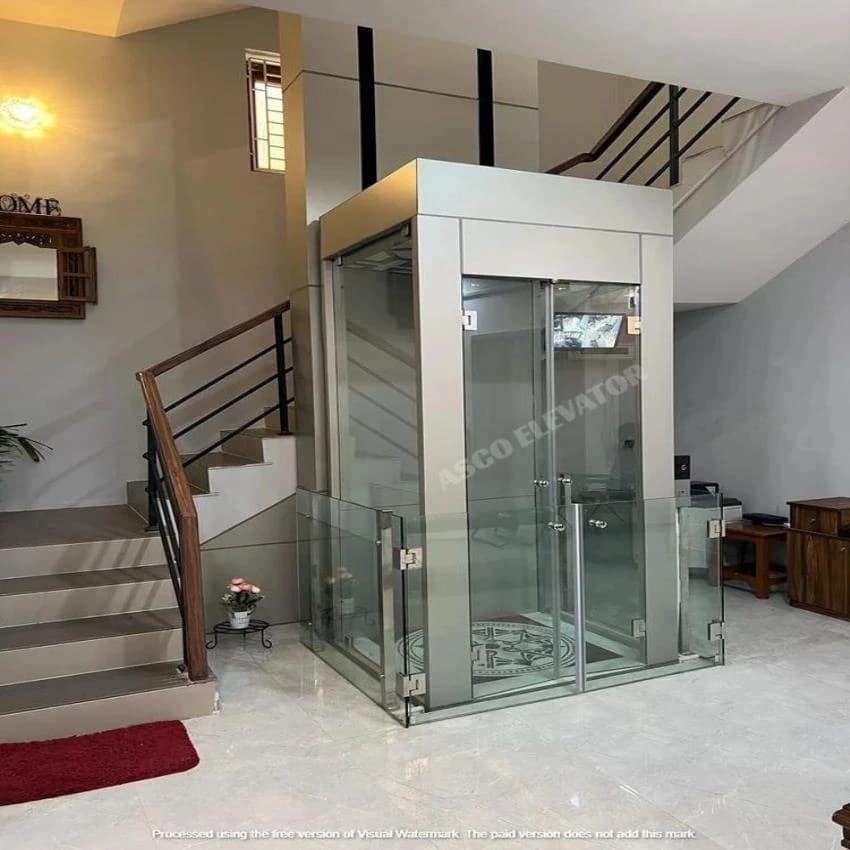 ASCO ELEVATOR Hydraulic Open Lift - MS Manual door