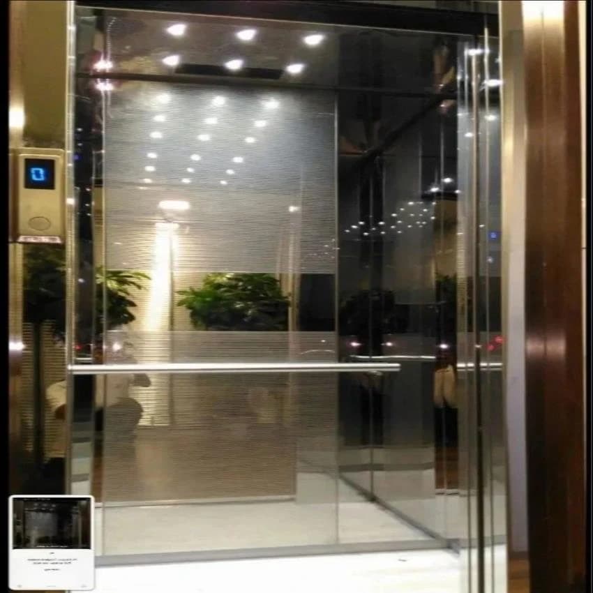 4 Stainless Steel Elevator Cabin, For Residential Elevators