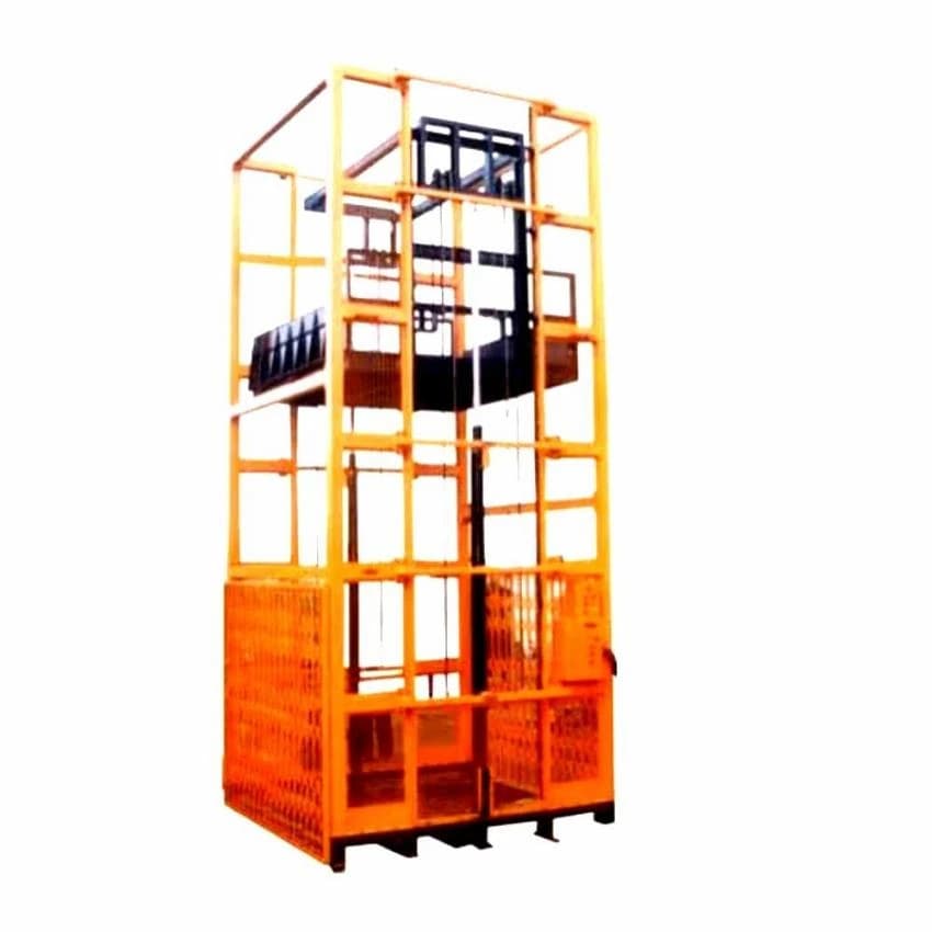 Consent Electro Hydraulic Goods Lift, For Industrial, Capacity: 4 Tons