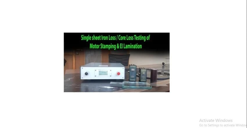 CRNO Single Sheet Core Loss Tester (50-60 Hz)