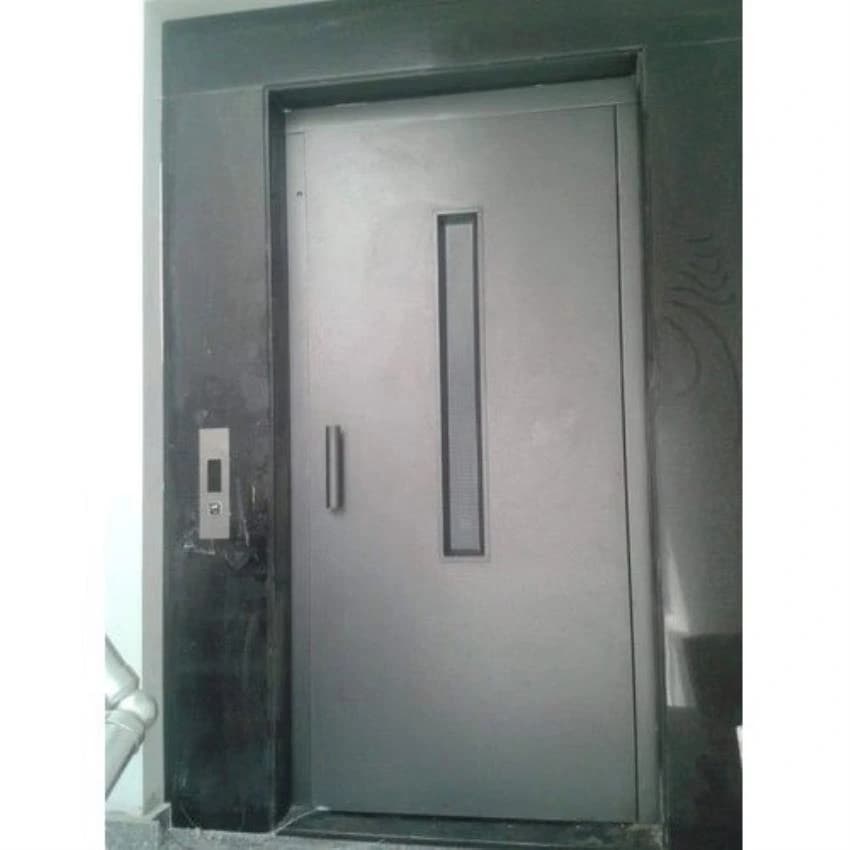 Stainless Steel Glass Manual Door Residential Elevator, Max Persons/Capacity: 6-10 Persons