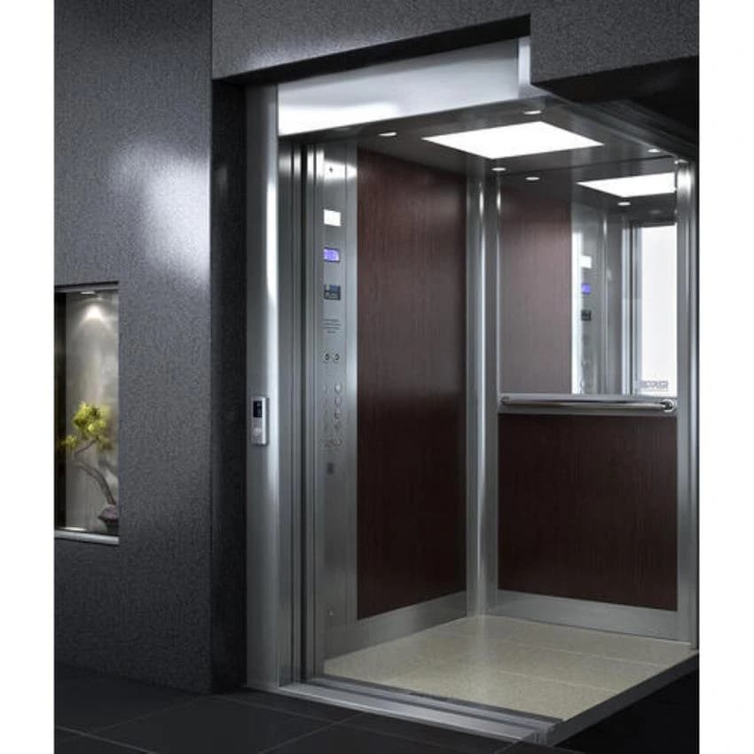 Stainless Steel Residential Elevator, Capacity: 4-28 Persons
