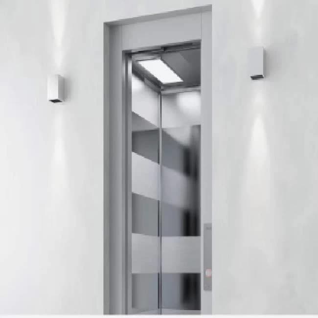 Domuslift Chrome Steel and Style Design Elevator