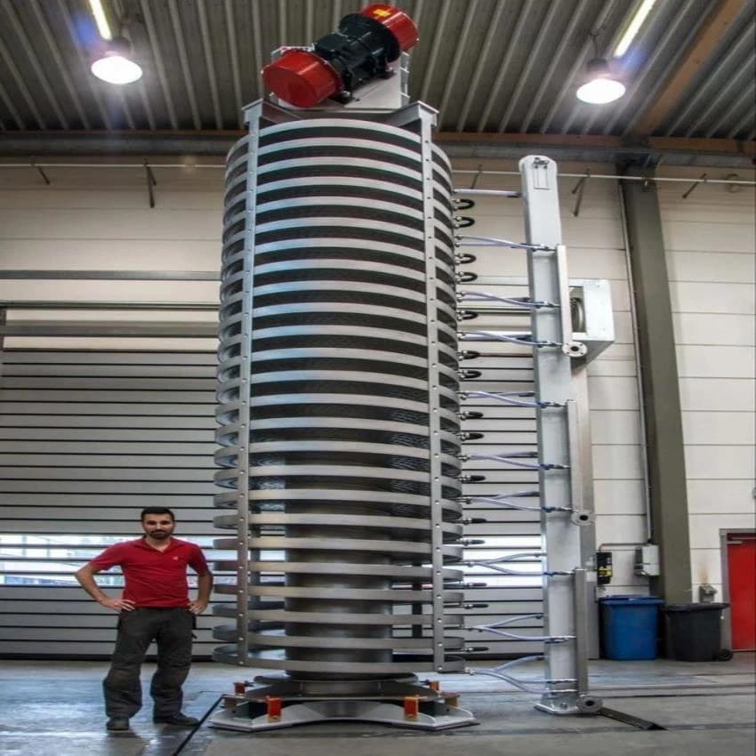 Maruti Hydraulic Vibrating Spiral Elevator, Capacity: >6 ton