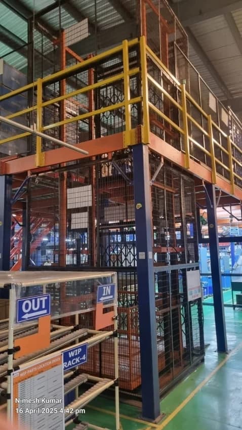 Industrial Lifts, For Distribution Centers, Capacity: 2 Ton