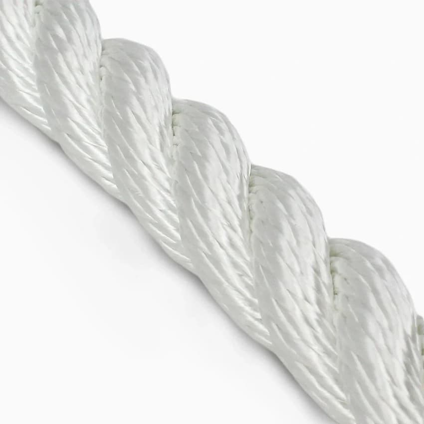 White Nylon Polypropylene Rope, For Industrial