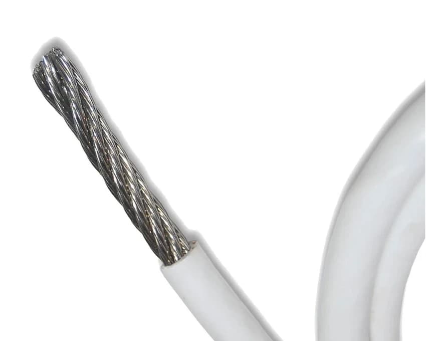 Stainless Steel PVC Coated Wire Ropes, 500 m, 3 mm