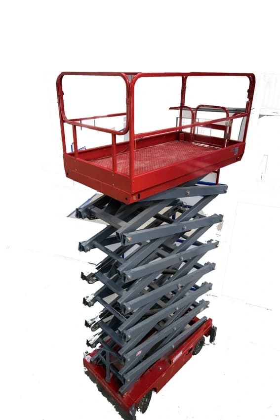 Electric Double Scissor Hydraulic Lifting Trolley (500 kg, 2000x1000 mm, 20 ft)
