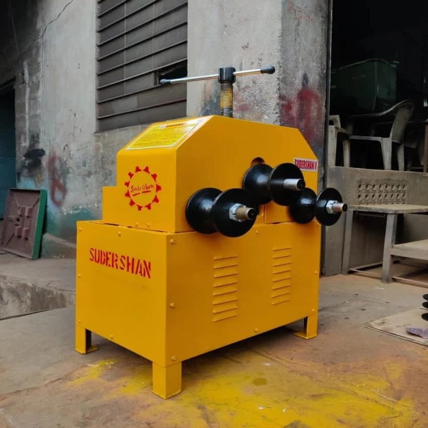 32 mm X 2 mm 3 ROLL PIPE BENDING MACHINE, Min Capacity (Diameter): 12 mm