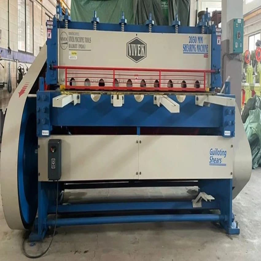 Vivek Under Crank Mechanical Shearing Machine, Capacity: 2540 X 4mm