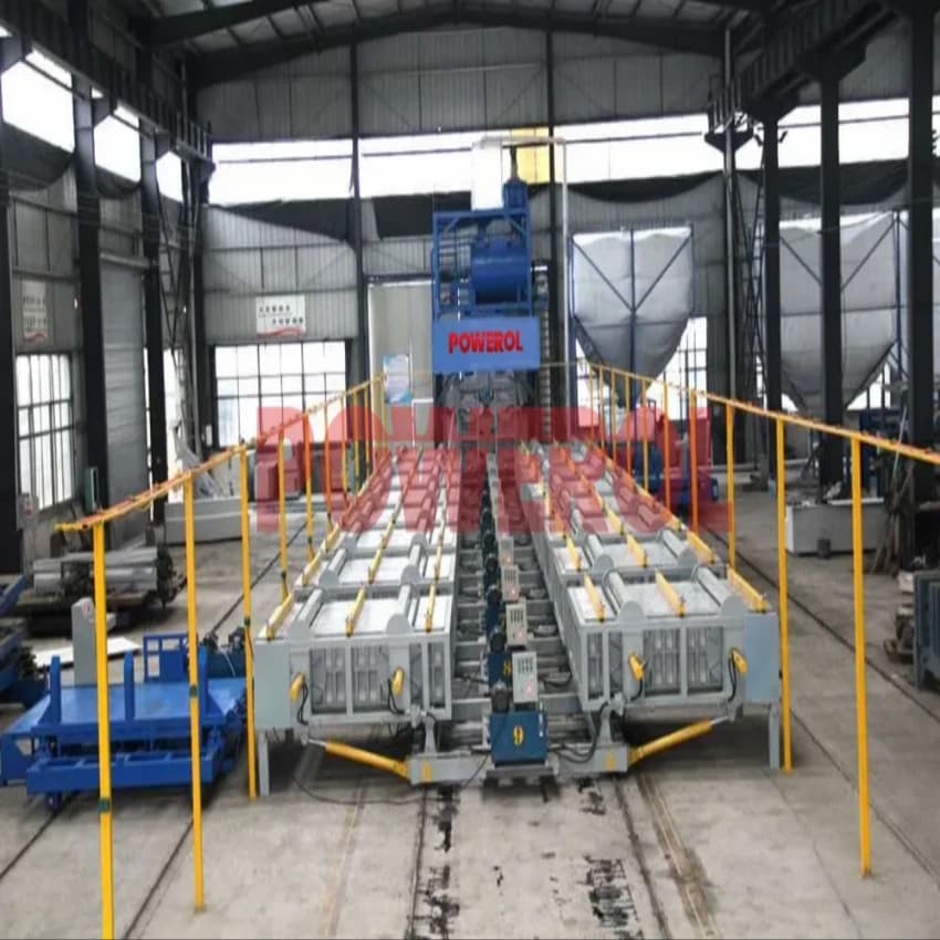 50 Hp Fully Automatic Cement Sandwich Panel plant, Job Thickness: Upto 100mm, Production Capacity: upto 5000Sqm/day