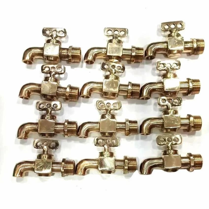 Brass Round Taper Cock, For Bathroom Fitting, Size: 4 Inch