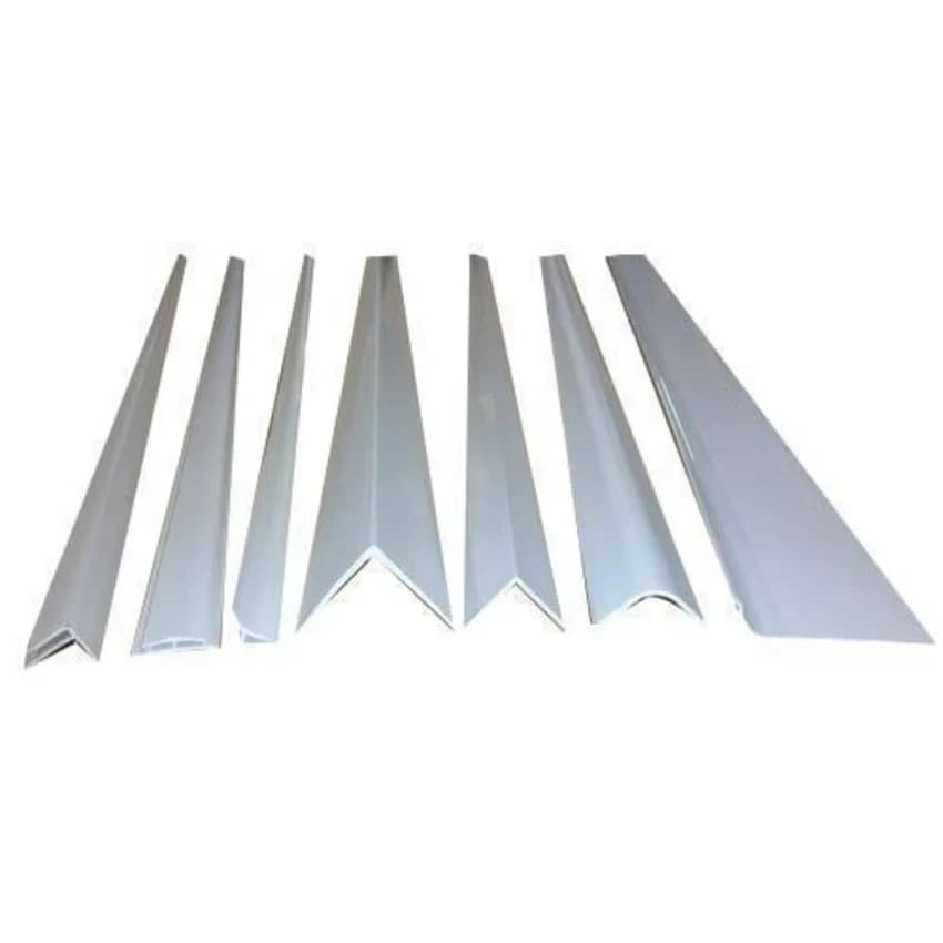 White Fibre Glass L Angles