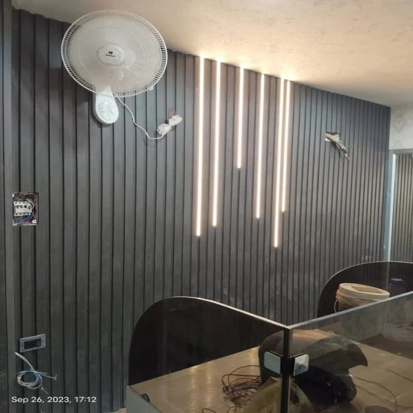 WPC Decorative Wall Panel, For Residential, Thickness: 6 mm